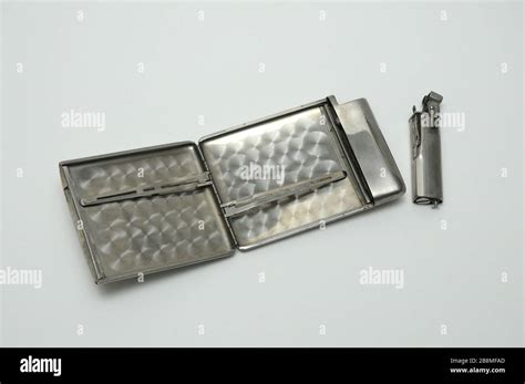 givenchy cigarette case|Givenchy Vintage Stainless Steel Cigarette Case .